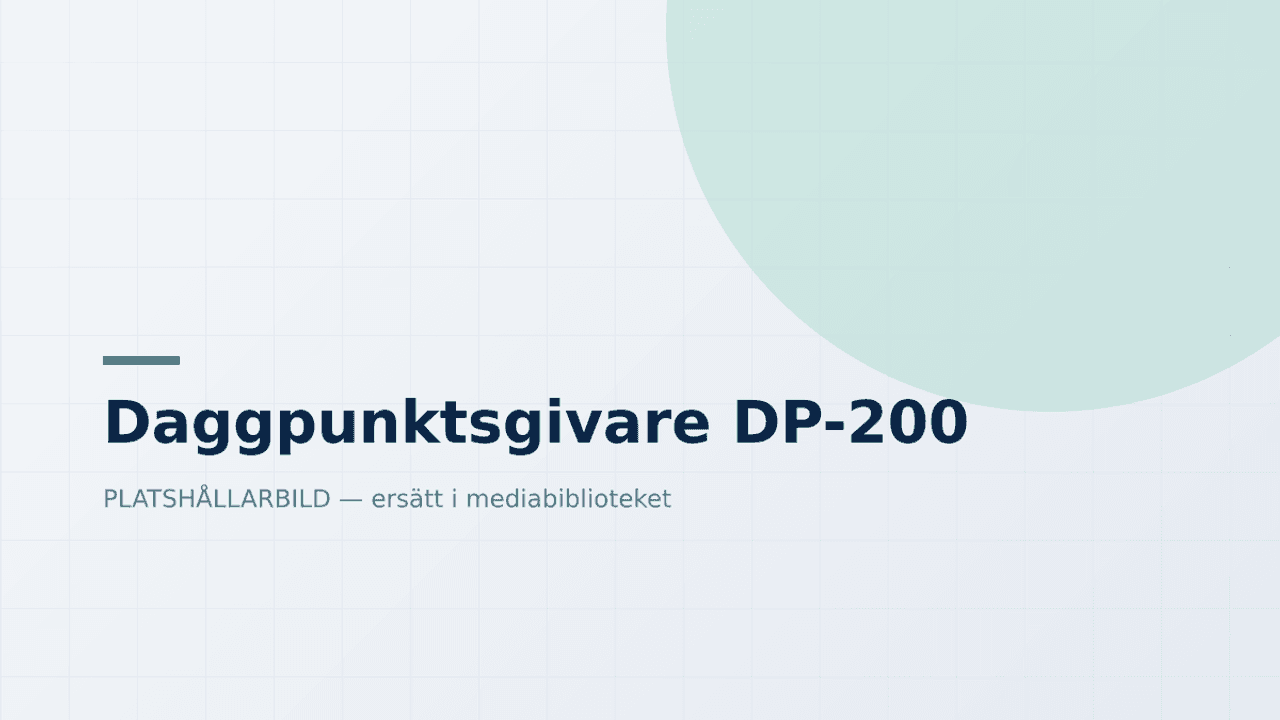Daggpunktsgivare DP-200 — bild 1