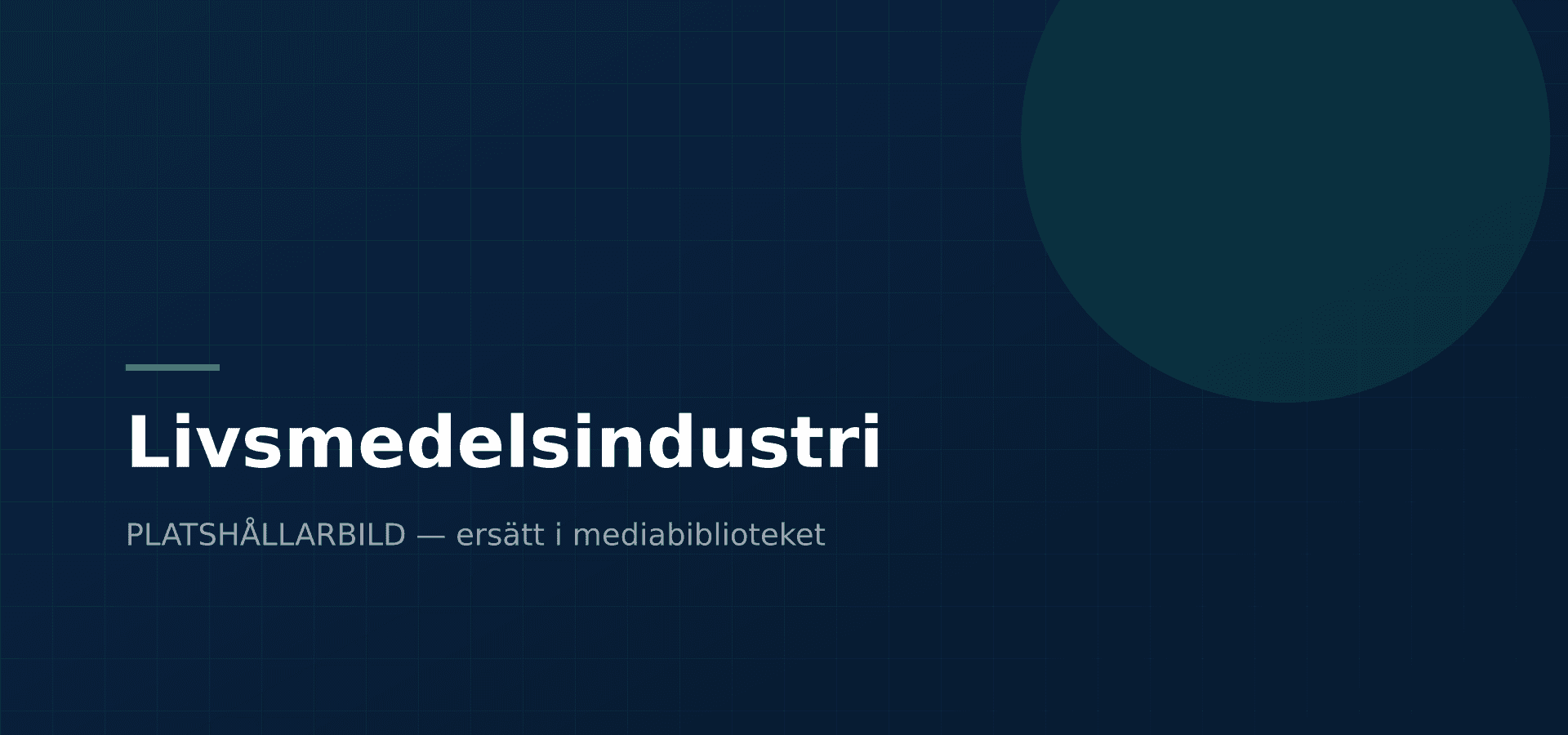 Livsmedelsindustri — Enlighter