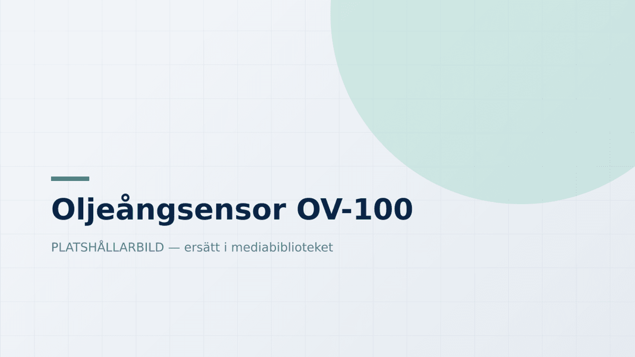 Oljeångsensor OV-100 — bild 1